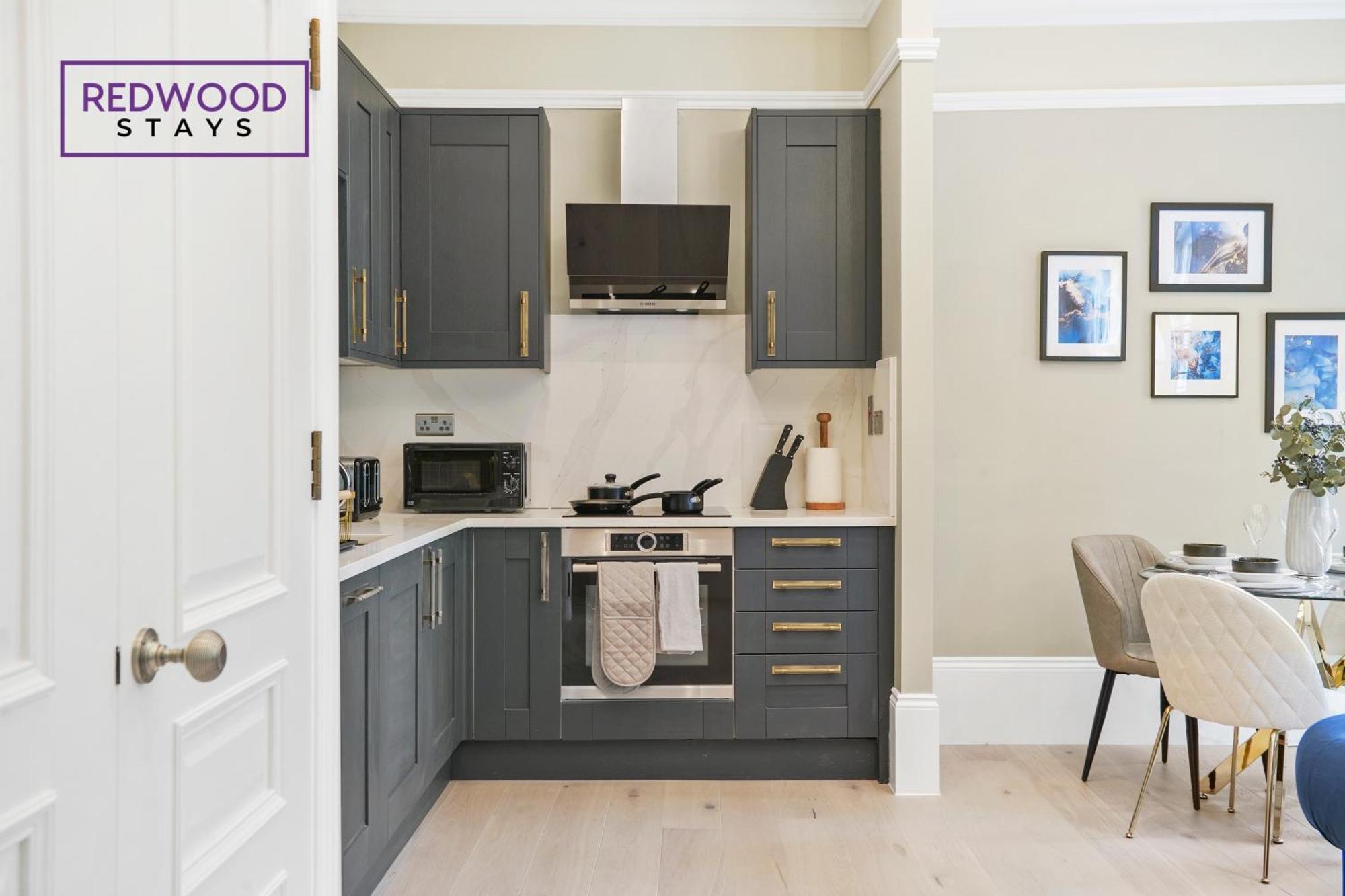 Top Quality 2 Bed 1 Bath Apartments For Contractors By Redwood Stays Reading Exteriér fotografie