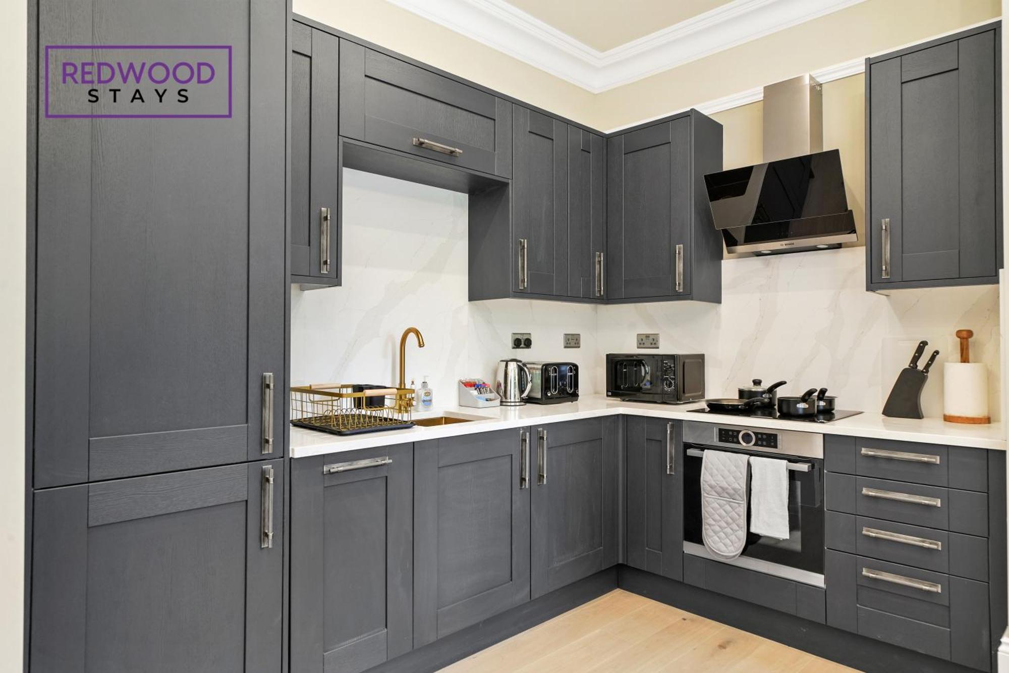Top Quality 2 Bed 1 Bath Apartments For Contractors By Redwood Stays Reading Exteriér fotografie