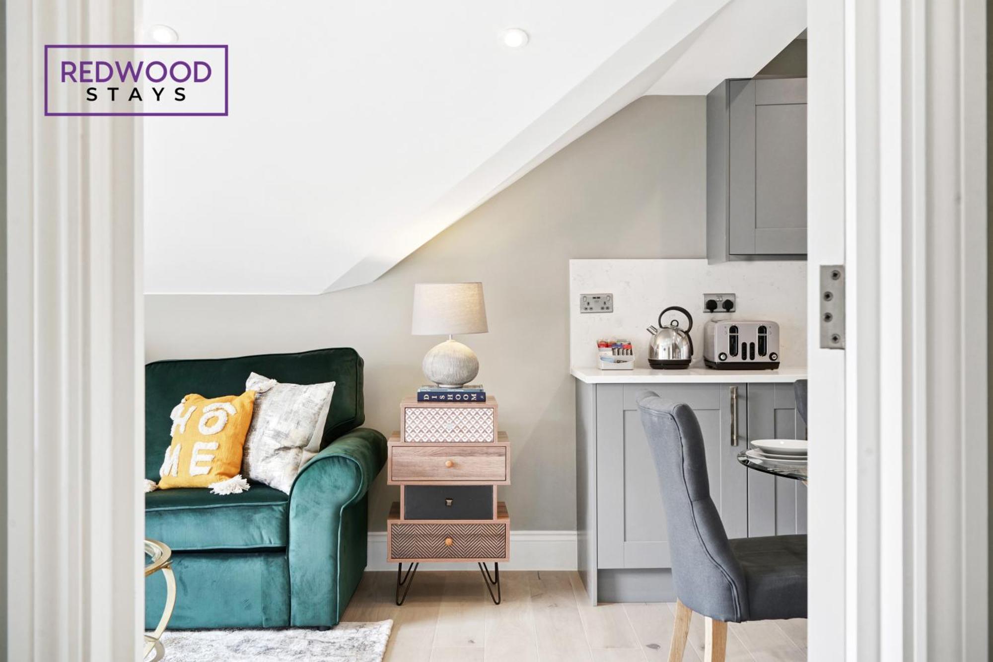 Top Quality 2 Bed 1 Bath Apartments For Contractors By Redwood Stays Reading Exteriér fotografie