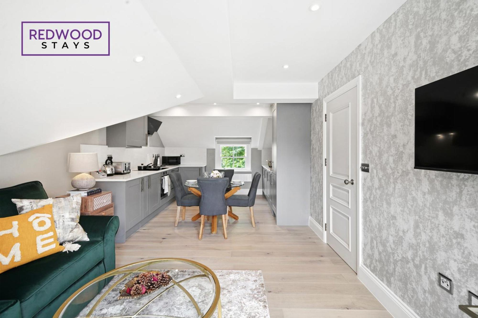 Top Quality 2 Bed 1 Bath Apartments For Contractors By Redwood Stays Reading Exteriér fotografie