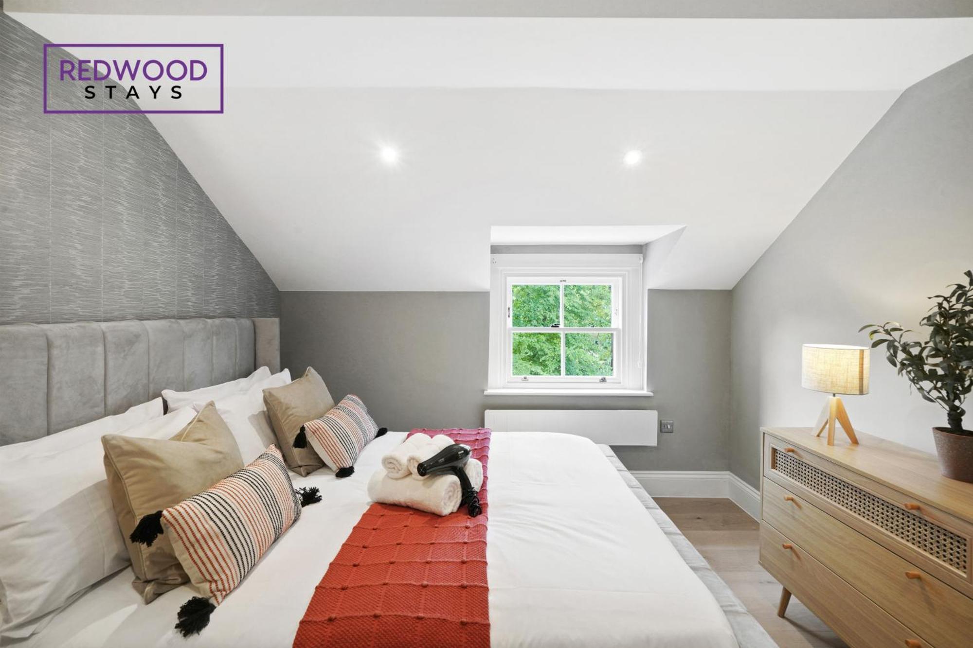 Top Quality 2 Bed 1 Bath Apartments For Contractors By Redwood Stays Reading Exteriér fotografie