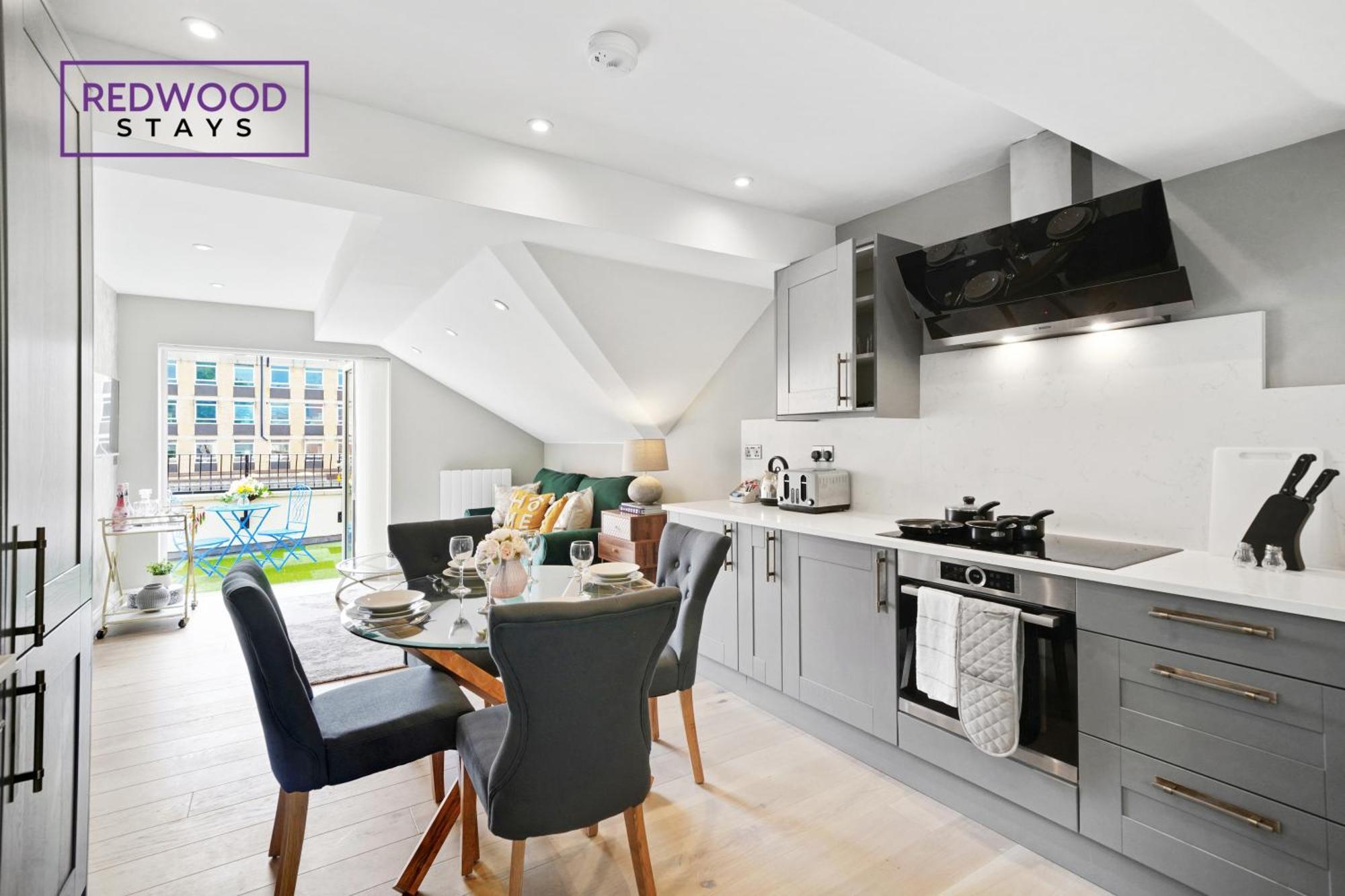 Top Quality 2 Bed 1 Bath Apartments For Contractors By Redwood Stays Reading Exteriér fotografie