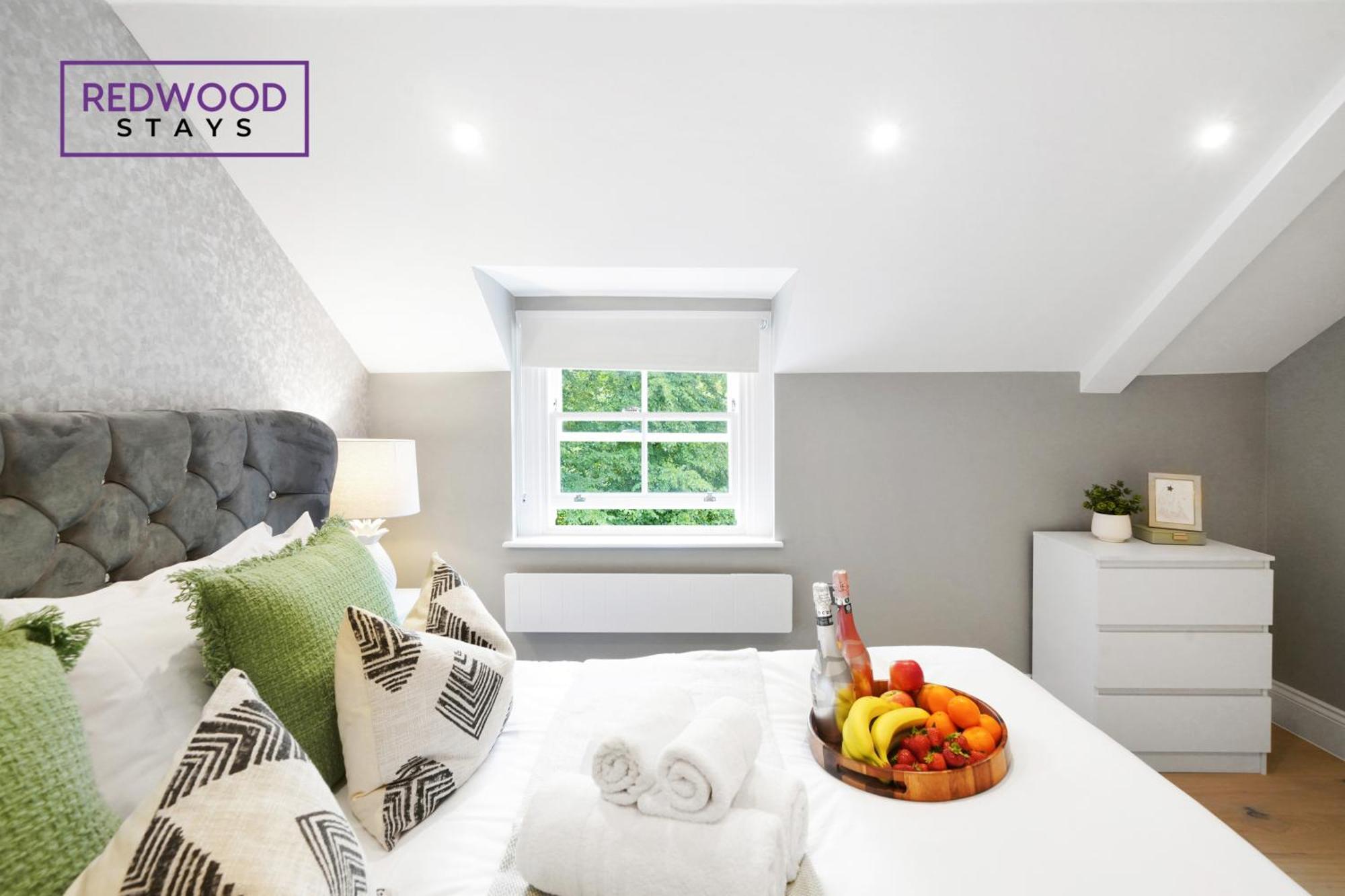 Top Quality 2 Bed 1 Bath Apartments For Contractors By Redwood Stays Reading Exteriér fotografie
