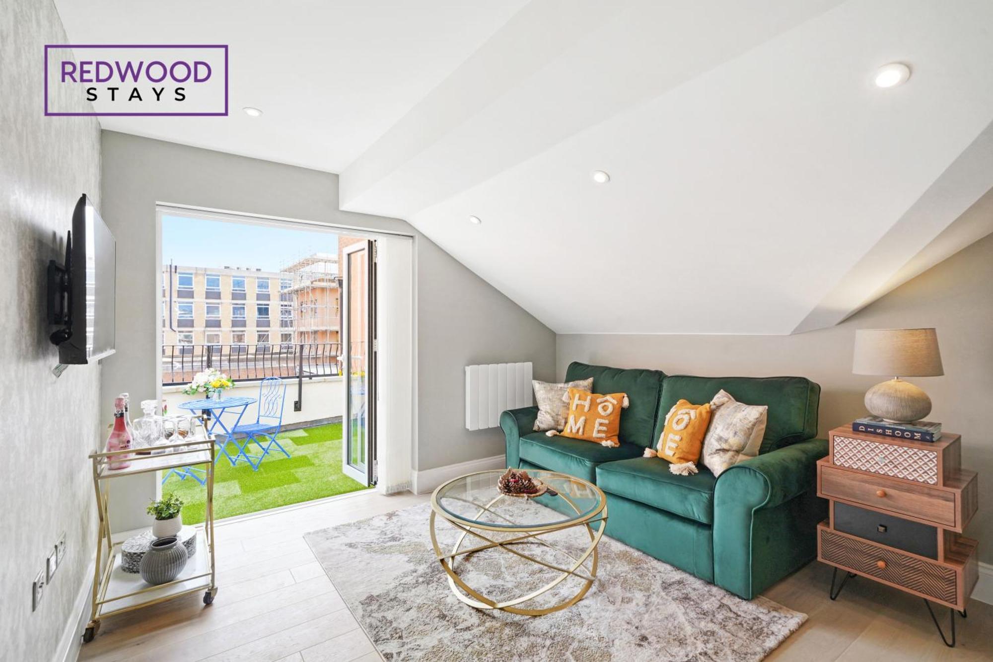 Top Quality 2 Bed 1 Bath Apartments For Contractors By Redwood Stays Reading Exteriér fotografie