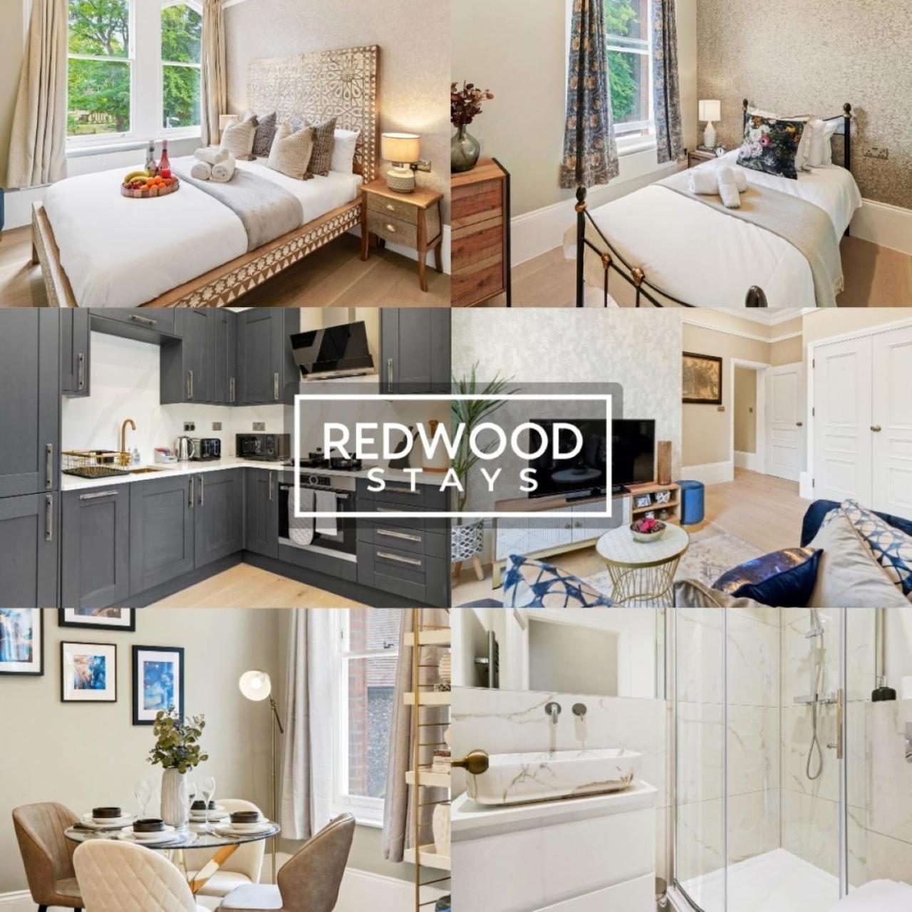 Top Quality 2 Bed 1 Bath Apartments For Contractors By Redwood Stays Reading Exteriér fotografie