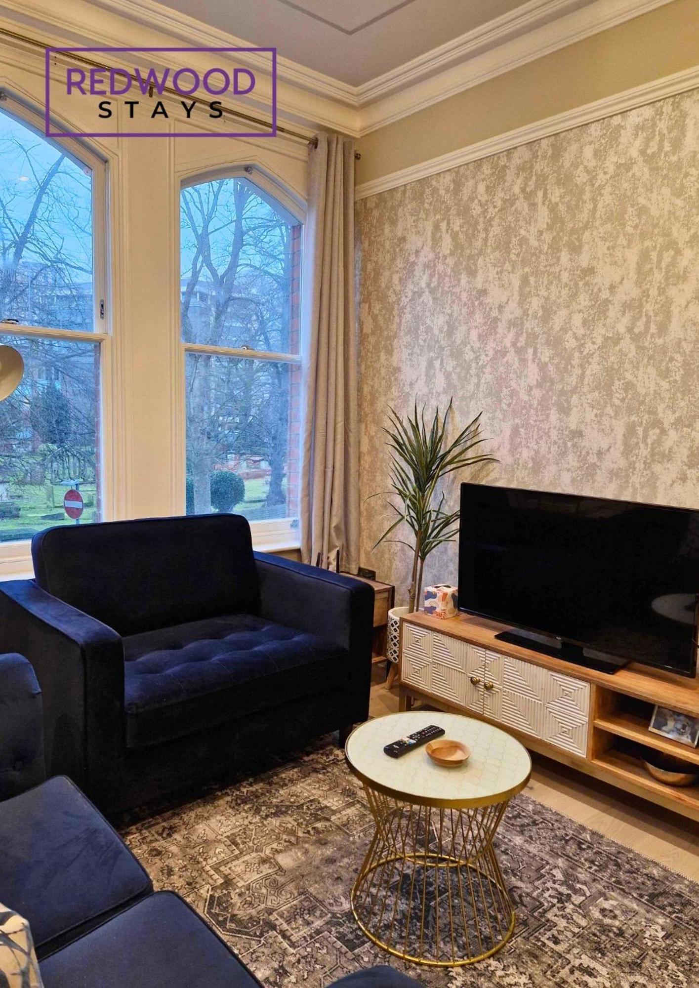 Top Quality 2 Bed 1 Bath Apartments For Contractors By Redwood Stays Reading Exteriér fotografie